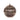 20cm Champagne Mercury Ribbed Bauble featuring a stunning mercury finish and ribbed texture for your Christmas tree.