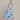 Marlow Sleeveless Dress - Blue Quartz