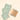 3 pack wash cloth set made from soft and absorbent cotton and bamboo blend featuring a convenient hanging tab in sage colour.