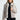 grey faux fur jacket - free shipping