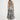 Greta Dress - black and white