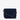 Clara weave crossbody bag in navy suede by Arlington Milne