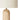 Beige travertine lamp by Elme Living