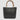 Arlington Milne Maya tote in black pebble