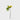 Artificial lemon branch with three lemons on a white background