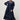 Mirador cotton silk maxi lace dress - Night Sky