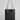 black leather tote bag