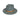 woven raffia light grey hat in medium
