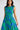 Close-up front view of the Addison Dress in Bloomsbury Floral highlighting its shirred bodice and round neckline.