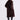 Chocolate fur coat - free shipping