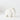 Animal Sculpture White elephant sculpture featuring a charming decorative white accent for home styling.