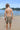 Baja Everyday Reversible Boardshort hand-drawn Tropical Tribal print side featuring quick-drying recycled microfibre made for swimming and play.