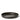 Black Hammered Tray in 51cm size, round aluminum decorative tray.