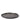 42cm black tray with lip acts as a large ornamental black metal decorative tray for statement decor.
