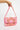 Blood Orange Tote Pink featuring fully beaded blood orange slices in vibrant pink and orange tones with a comfortable shoulder strap.