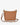 Bonnie Crossbody vintage tan styled with an adjustable leather crossbody strap.