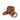 Brown leather belt 