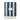 Striped blanket with fringes and 'Maison Deux' label on a white background