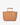 Celia Handbag vintage tan featuring soft leather and a distinctive framed top handle.
