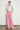 Charm Top Painterly Bloom full length view featuring a relaxed fit lyocell-linen blend with scattered soft-toned florals.