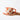 Chino Daisy Mug in peach featuring warm floral designs and a matching handle and rim.