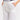 White linen pant with navt stitching by Alessandra - free shipping