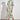 Coast Dress in mint kgari full-body view crafted in 100% linen with midi length.