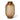 Studio full view of the Coloured Glass Vase in brown glass, featuring a textured surface and an elegant rounded silhouette.