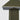 Coloured linen lamp with trim in green crafted from matte textured linen featuring contrast trim in bone linen piping along the gable edges.
