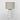 white lamp with linen shade  available at the white place