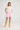 Coral Shorts Candy Stripe pull-on styling featuring convenient cutaway pockets and a relaxed silhouette.