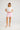Coral Shorts Candy Stripe mid-thigh length shorts designed for warm-weather dressing and effortless comfort.