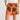 Coral Shorts Hibiscus Breeze featuring an elasticated waistband and adjustable drawstring closure for comfortable wear.