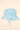 Cotton Sun Hat tested and rated UPF 50+ featuring adjustable toggles and a wide brim in pastel sky colour.