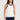 Courtney Tank close-up view highlighting the round neckline, contrast navy armholes, and ribbed texture.