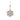 Crystal Rosette Hanging featuring a stunning arrangement of sparkling crystals and delicate pearls in a rosette design for your Christmas tree.