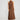 Edris Dress Chocolate featuring a sleeveless design with cutaway armhole and longline midi length.
