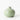 Fenya vase in pickle green featuring a rounded bulb design perfect for decorative table accents.