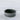 Handcrafted ceramic Vue Bowl in charcoal, d12h4, dishwasher and microwave safe.