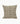 Floral Hand Blocked Cushion 50x50cm featuring a heritage-inspired floral hand block print in a natural linen and cotton blend.