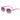 Frankie Ray Baby Sunglasses in Pixie Pink Stripe isolated view highlighting the sweet round style with flexible soft rubber frames.