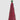 Green velvet scalloped tree medium size close-up view displaying the layered green and red velvet leaf craftsmanship.