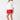 Hallie Tee side view featuring short sleeves and a straight hemline.