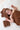 Hooded Towel crafted from a soft cotton and bamboo blend featuring a bear ears hood shown in chocolate with matching wash cloths.