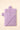 Hooded Towel crafted from a soft cotton and bamboo blend featuring a bear ears hood shown folded flat in lilac.