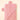 Hooded Towel crafted from a soft cotton and bamboo blend featuring a bear ears hood shown folded flat in peony pink.