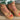 Inclination Wedge in cinnamon raffia featuring a two-tone raffia upper with signature knot detail, contemporary squared toe shape, leather-lined comfort, and 8.5cm heel height.