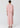 Innes Tuck Top in Pink shown from the back, made from 100% viscose satin with an oversized fit, round neckline, and tapered elastic hem detailing.