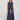 JL Maxi Skirt navy crafted from pure cotton falling to a floor-length hem with an elasticated waist.
