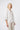 Close up front view of the Joanne Shirt Jacket by Kireina in white cotton